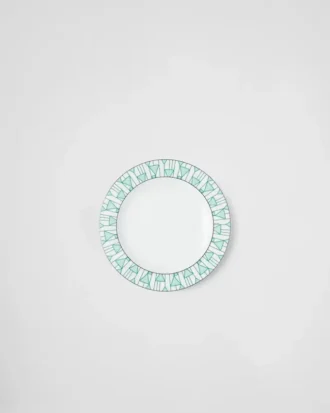 磁器製ディナープレート2枚セット – ヴィエナ・グリーン