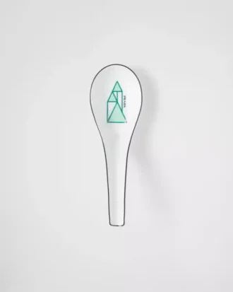 磁器製スプーン2本セット – ヴィエナ・グリーン