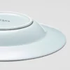 磁器製スーププレート2枚セット – セラドン