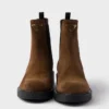 Chocolate スエード チェルシーブーツ