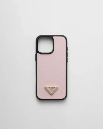 iPhone 16 Pro Max用Saffianoレザーケース