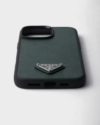 iPhone 16 Pro Max用Saffianoレザーケース