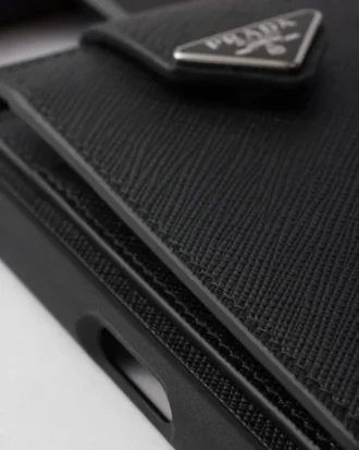 iPhone 16 Pro Max用Saffianoレザーケース