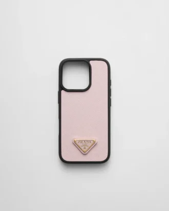 iPhone 16 Pro用Saffianoレザーケース