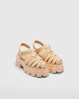 Monolith クロシェ ケージ サンダル