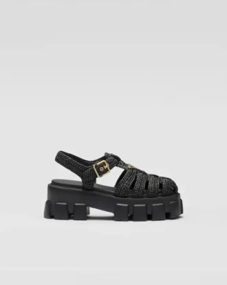 Monolith クロシェ ケージ サンダル