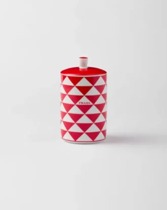 ポーセリン フレグランスキャンドル – チェッカーボード