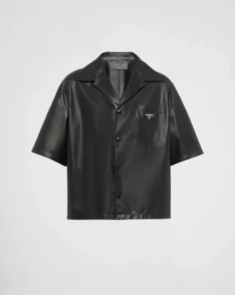 ナッパレザーシャツ