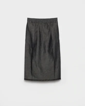 シャンブレースカート