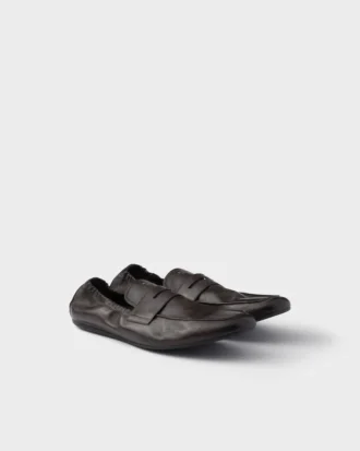 シャッフル アンティークレザー ローファー