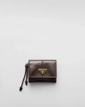 小型レザーウォレット