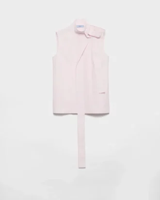 刺繍入りポプリントップ