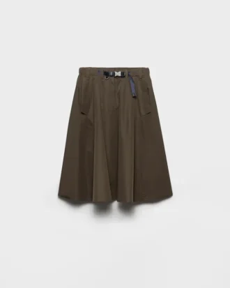 テクニカルファブリック サークルスカート