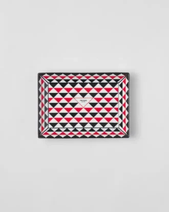 ラージ レクタングラー ポーセリン キャッチオール トレイ – トライアングル