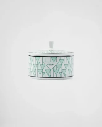 磁器製ボックス – ヴィエナ・グリーン