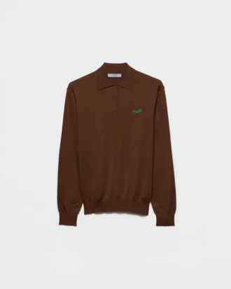 シルクポロシャツ