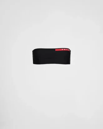 ストレッチジャージー製スイムトップ