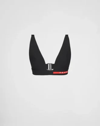 ストレッチジャージー製スイムトップ