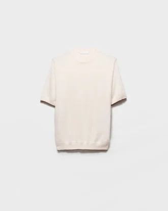 カシミア クルーネックセーター