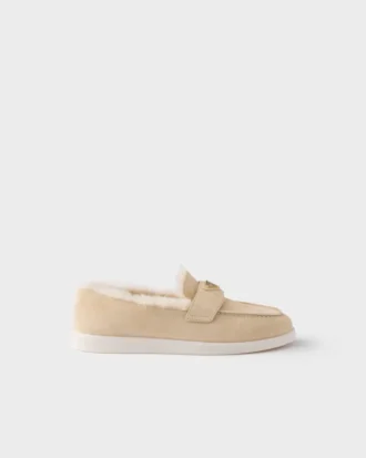 メッシュ生地のスリングバックパンプス