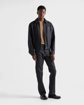 デニムブルゾンジャケット