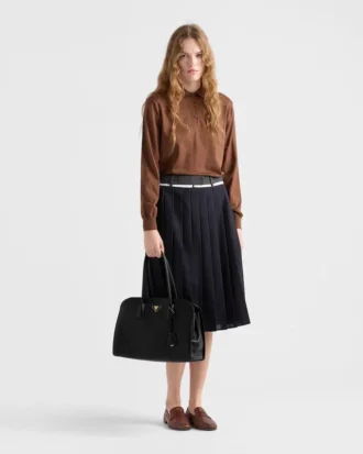 大型レザートートバッグ