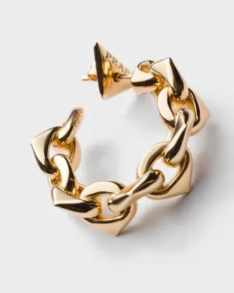 イエローゴールド製「エターナル ゴールド」イヤリング