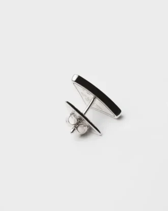 ホワイトゴールド製 ダイヤモンド付き シングルイヤリング「エターナル・ゴールド」