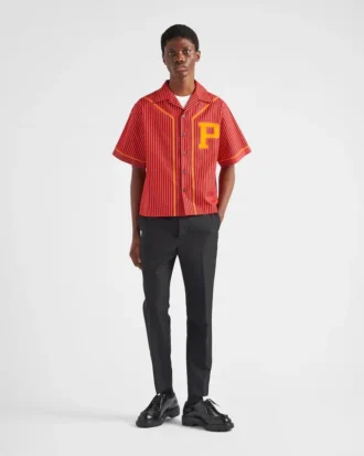 半袖コットンシャツ