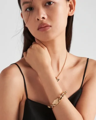 イエローゴールド製「エターナル・ゴールド・チェーン」ブレスレット