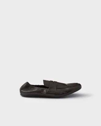 シャッフル アンティークレザー ローファー