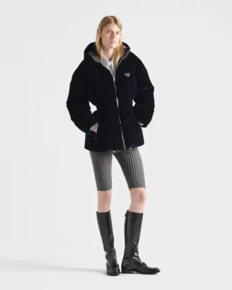 ベルベットダウンジャケット