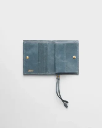 小型レザーウォレット