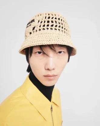 花柄刺繍入りリネンミニドレス