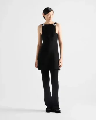 刺繍入りキャディミニドレス