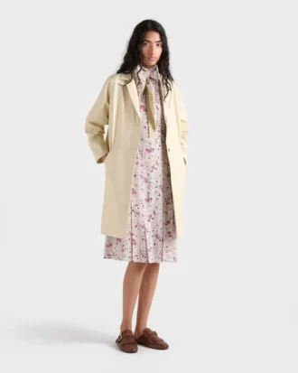 フローラルプリント ジョーゼットドレス