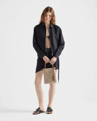 キッドモヘア ブルゾンジャケット