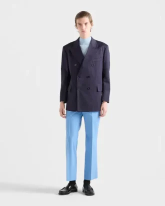 半袖コットンセーター