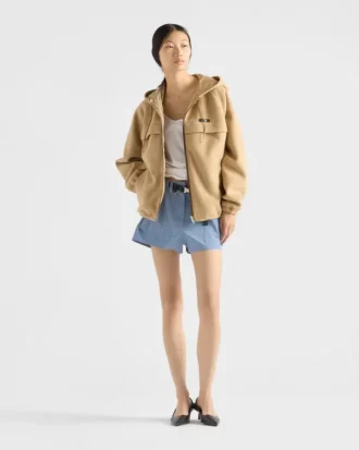 テクニカルフリース フーディージャケット