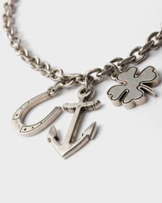 メタルペンダントネックレス