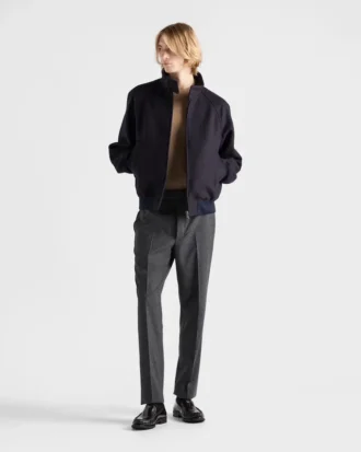 カシミア クルーネックセーター