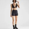 ストレッチジャージー製スイムトップ