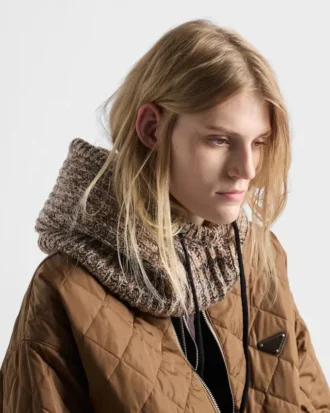 シングルブレスト ナッタ生地コート