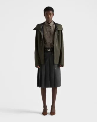 シングルブレスト ベロアコート