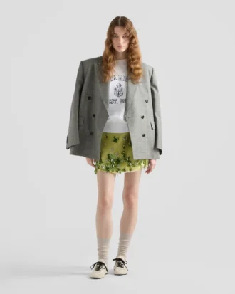 コットンクルーネックスウェットシャツ