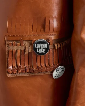 エナメル加工メタルブローチ