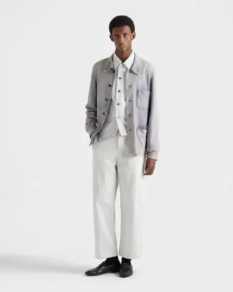 デニムブルゾンジャケット