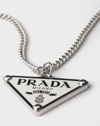 エナメル加工メタルネックレス