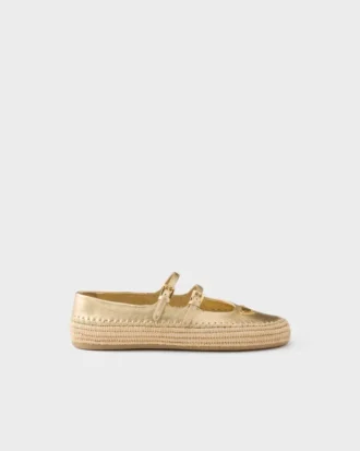 モルドーラ・ナッパレザー バレリーナシューズ