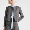 シングルブレスト プリンス・オブ・ウェールズ ムーリナ ジャケット